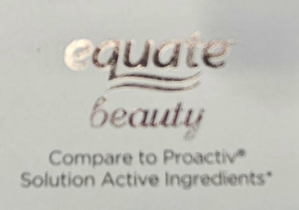 Equate Toner - 2 Bottles - Compare to Proactiv Solution Active Ingredients