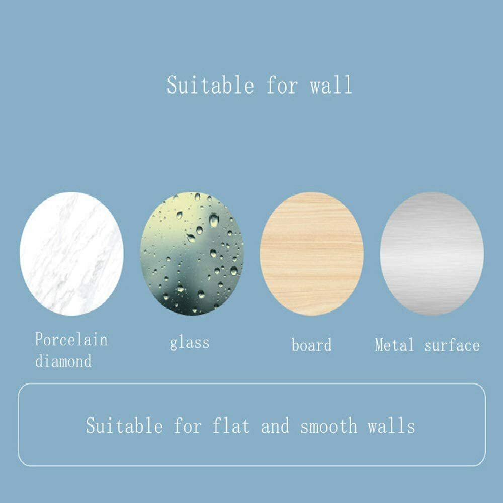 10x Adhesive Peg Plastic Shelf Support Wall Hanger Use Easy For Kitchen Bathroom