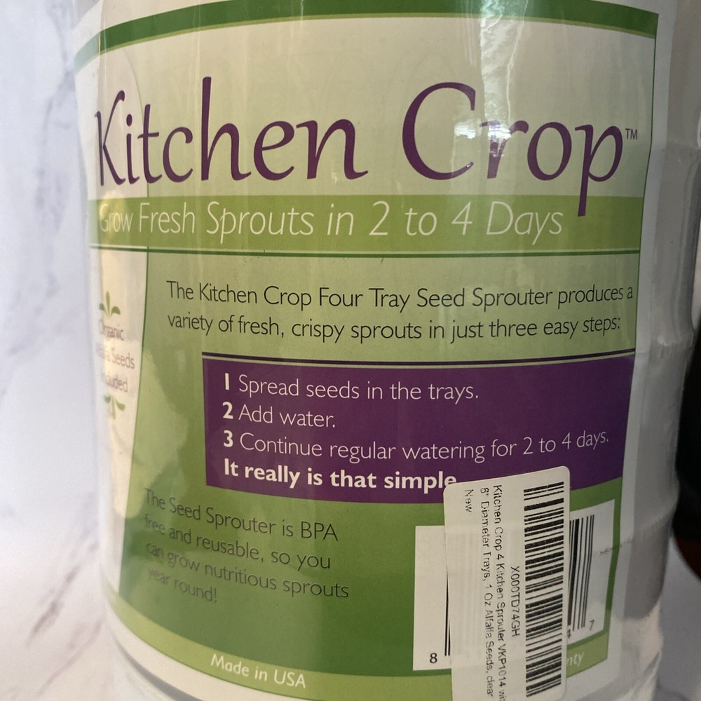 Kitchen Crop Sprout Trays- New!