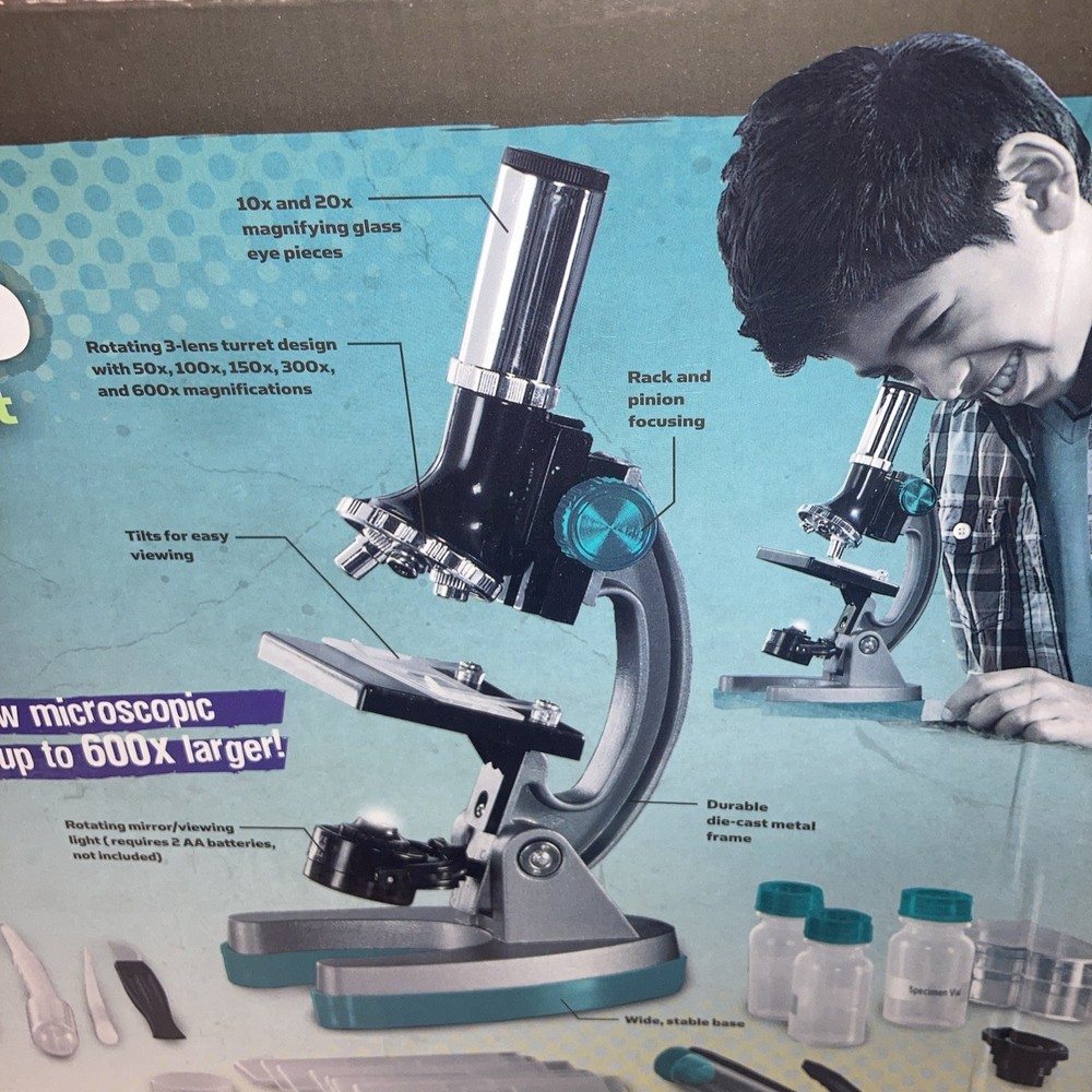 NEW Kids Microscope 48 pc. Educational Insights Science New In Box