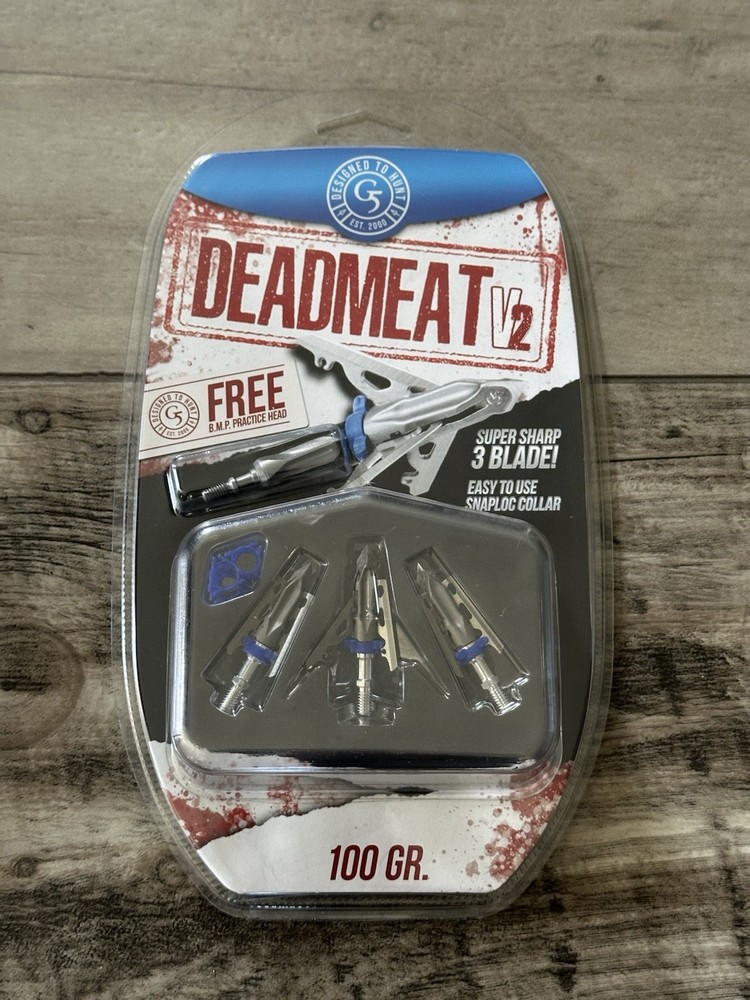 G5 Deadmeat V2 Broadheads (100 Grain)