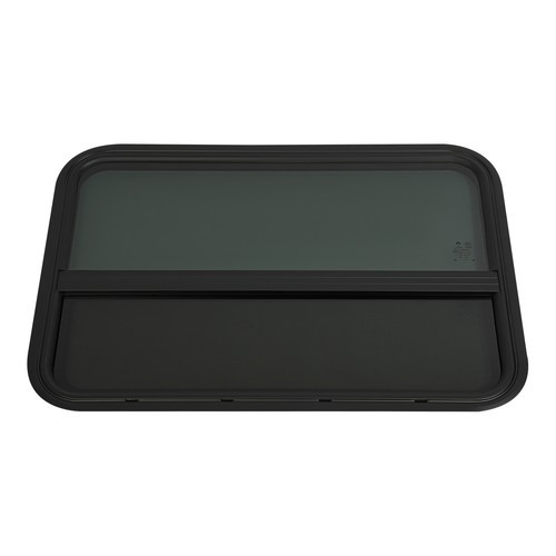 RV Window Rectangular Vertical Slide Window Clip-on Mounting Venting Window