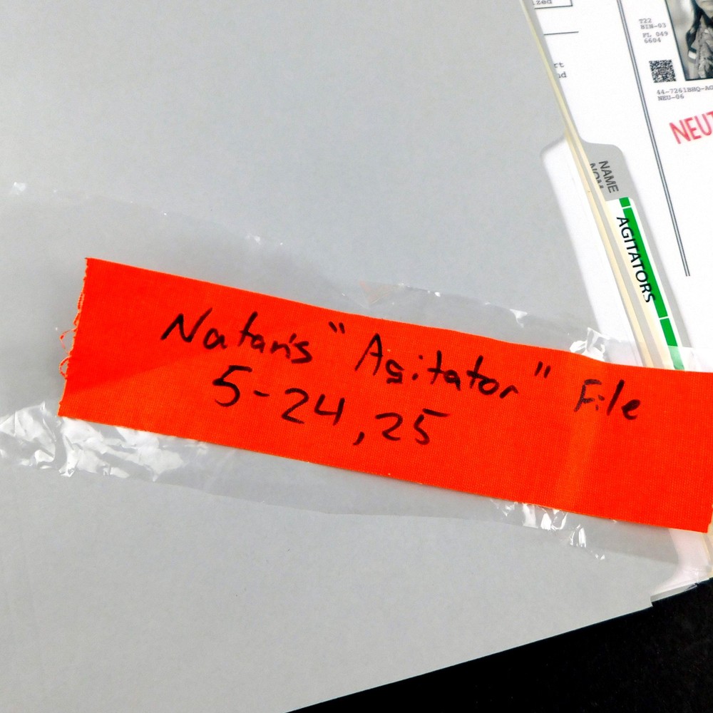 UPLOAD Nathans Aggitator File S02E05 Original Prop (2410-4873)