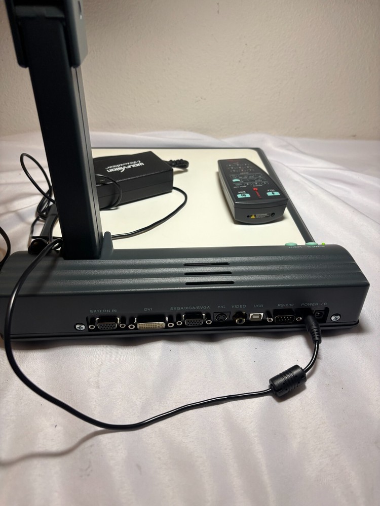 Wolfvision VZ-8Plus Document Folding Visualizer Overhead Projector w/ Adapter &