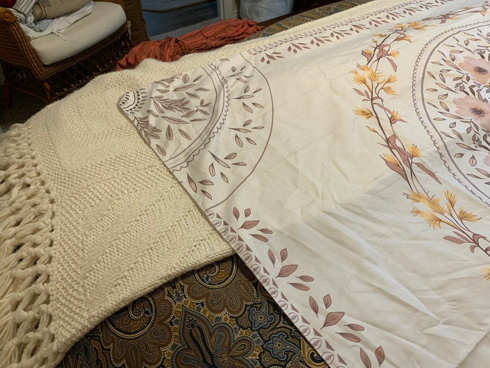 LIGHT AND AIREY 56" X 56" TABLECLOTH