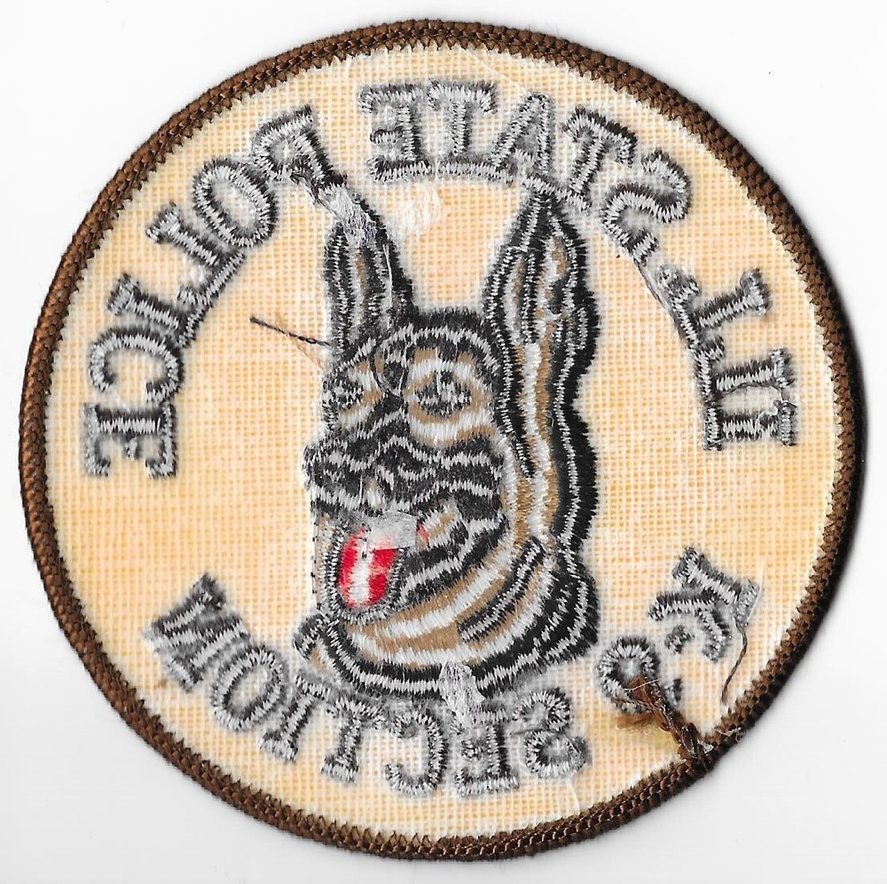 Illinois State Police K9 Section Patch