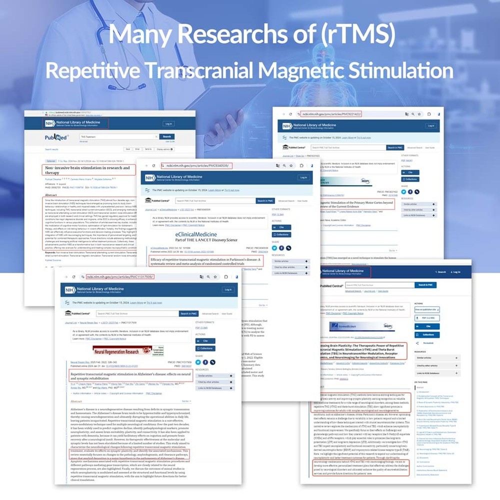 rTMS Transcranial Magnetic Brain Stimulation for Depression & Cognitive Care
