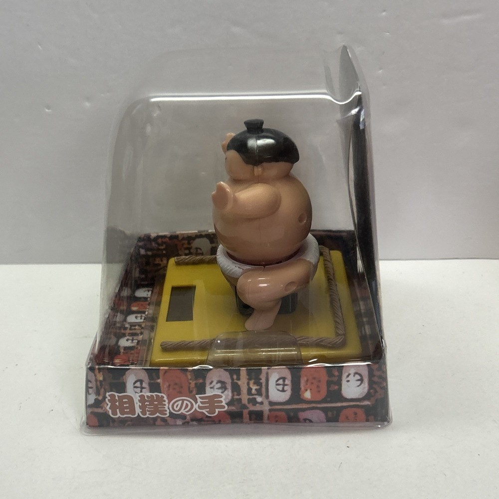 3 Toy Bobble Head Solar Clock