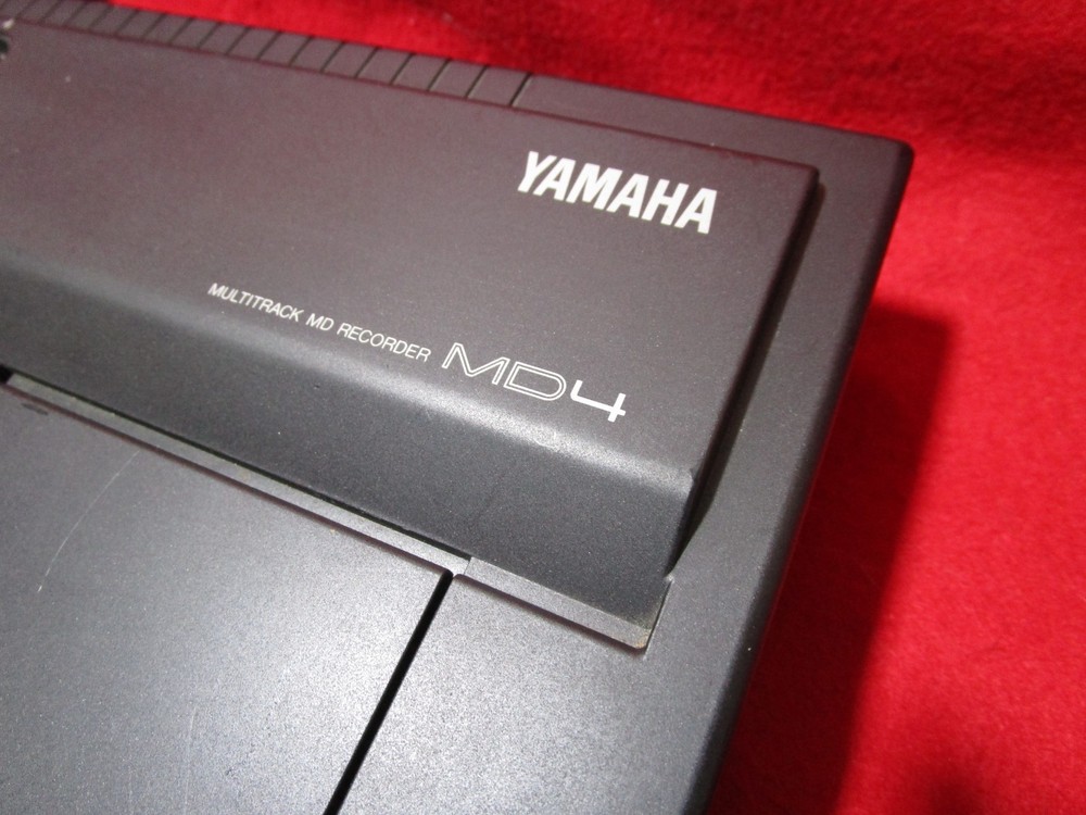 YAMAHA MD4 Mini disc Digital Multi-Track Recorder MTR TESTED w/cable #2