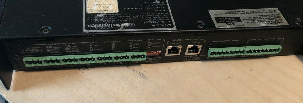 Audio-Technica Spectra Pulse ACi707 Wireless Audio Control Interface ACI 707