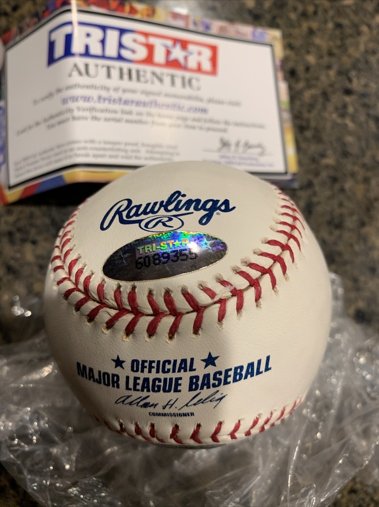 Gorky Hernandez Tristar Authenticated Rawlings Baseball