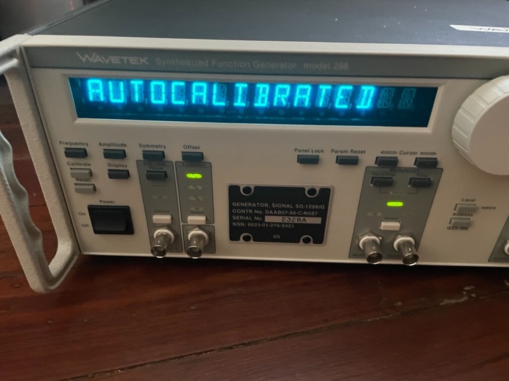 WAVETEK Model 288 20MHz Synthesized Function Generator