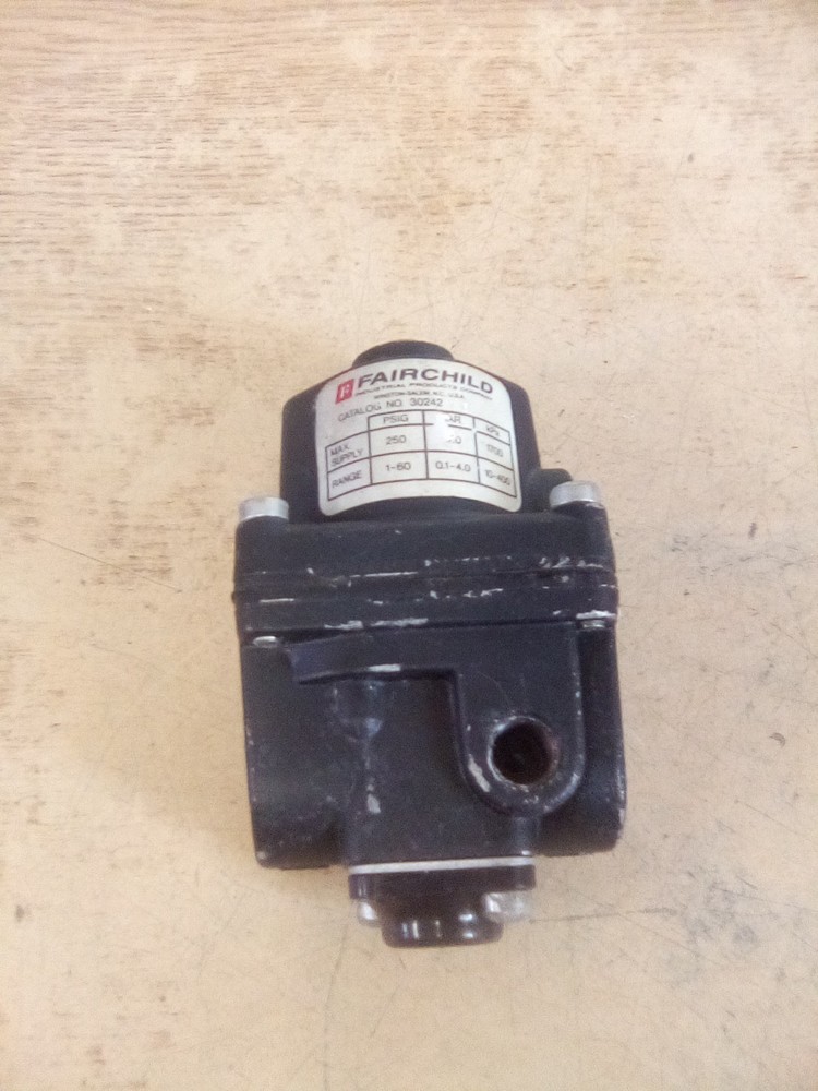 Fairchild 30242 Pressure Regulator "NO KNOB"