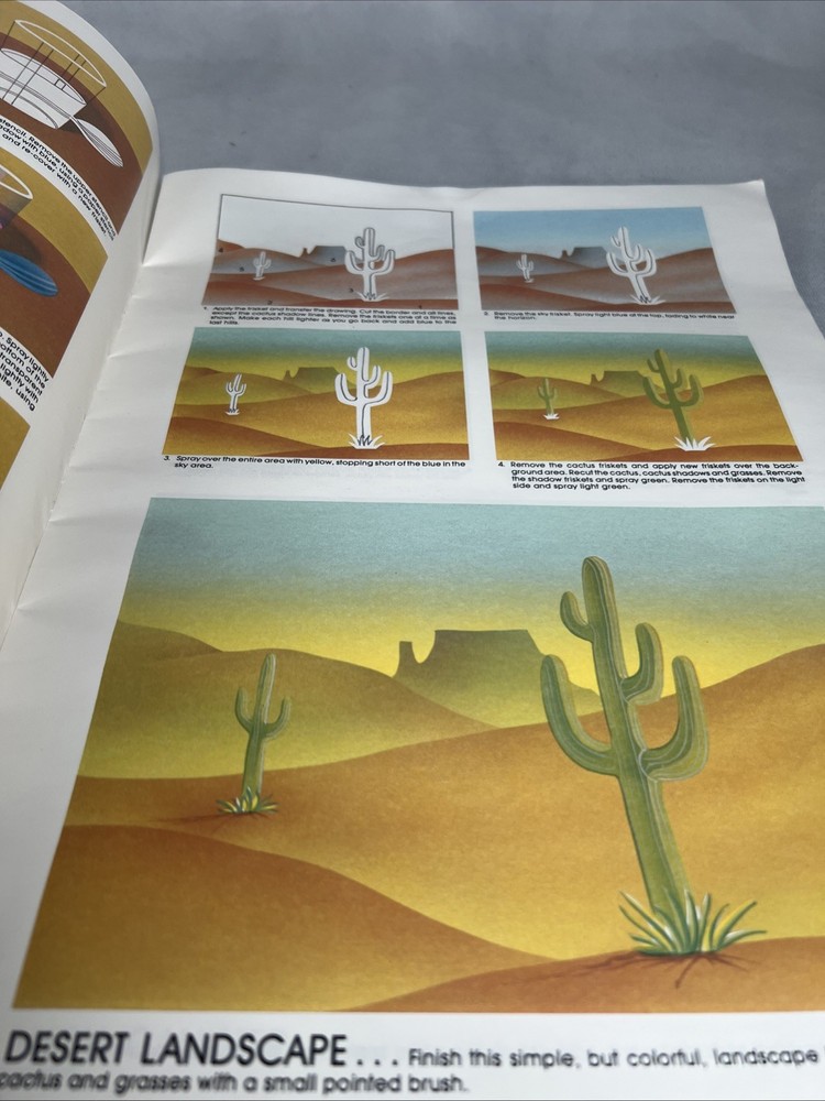 Airbrush Rendering How To Draw & Paint Book Gary Buckley