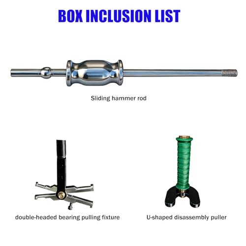 Internal Bearing Puller Tool Double Headed Slide Hammer Bearing Puller with U