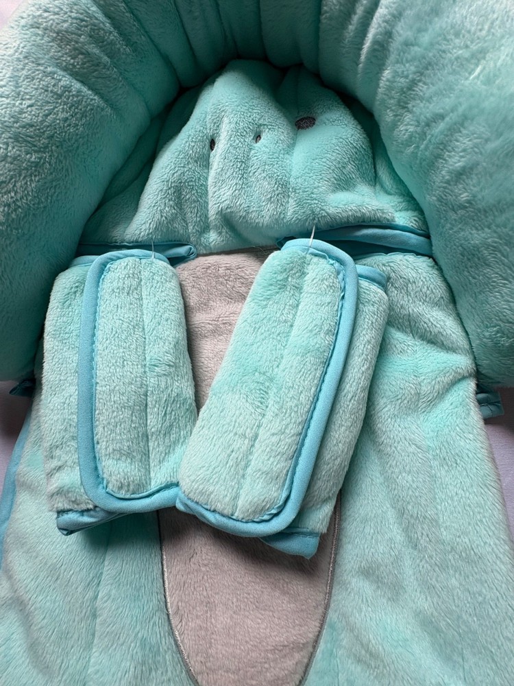 NWT Travel Bug Infant Head Support Pillow & Strap Cover Set