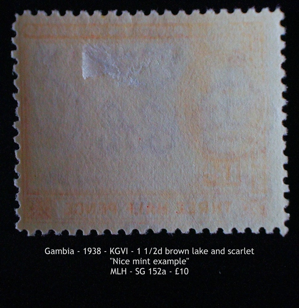 Gambia | 1938 | SG 152a | Fine MH