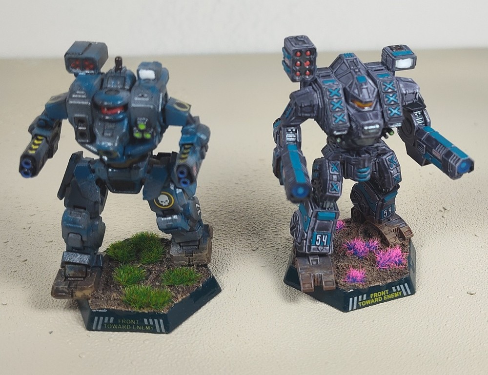 Pro-Painted Battletech Miniatures Commission Services
