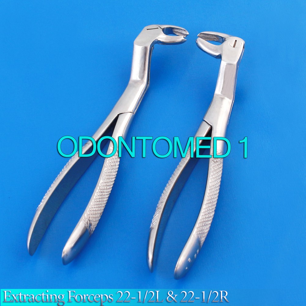 Extracting Forceps 22-1/2L & 22-1/2R Dental Instruments