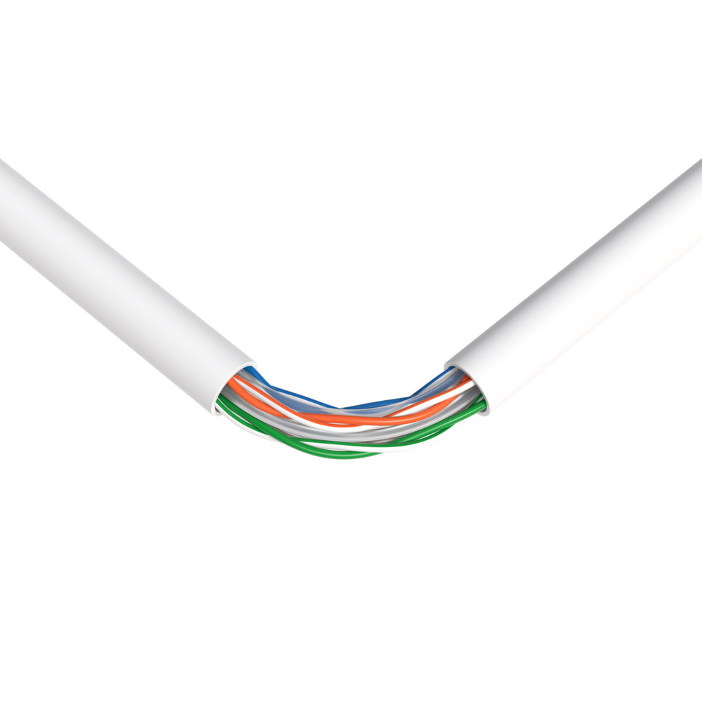 CAT6 1000FT Solid Ethernet Cable UTP 23AWG 10Gbps CCA Network Bulk Wire RJ45 LOT