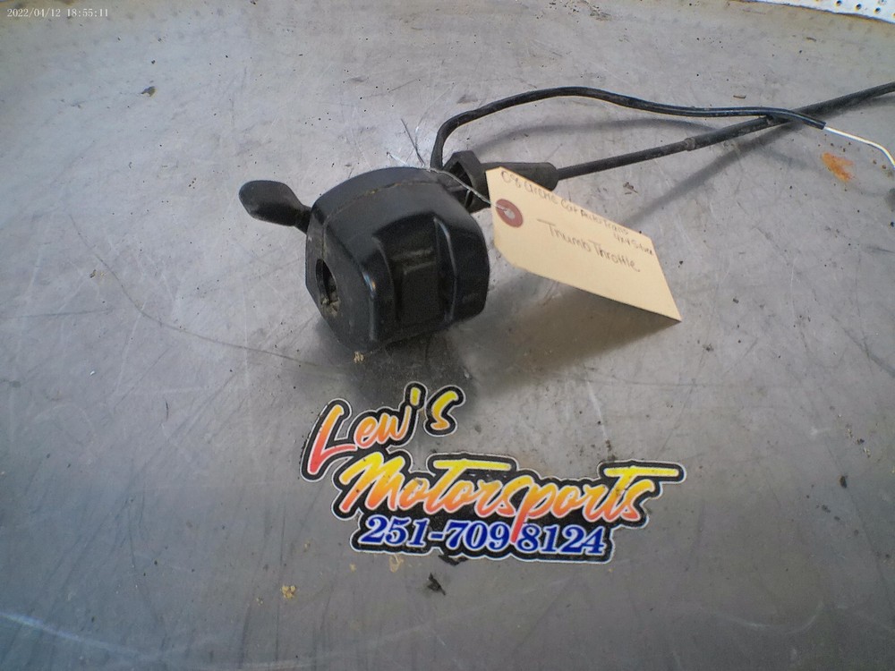 08 ARCTIC CAT THUNDERCAT AUTO TRANS 4X4 SILVER THUMB THROTTLE