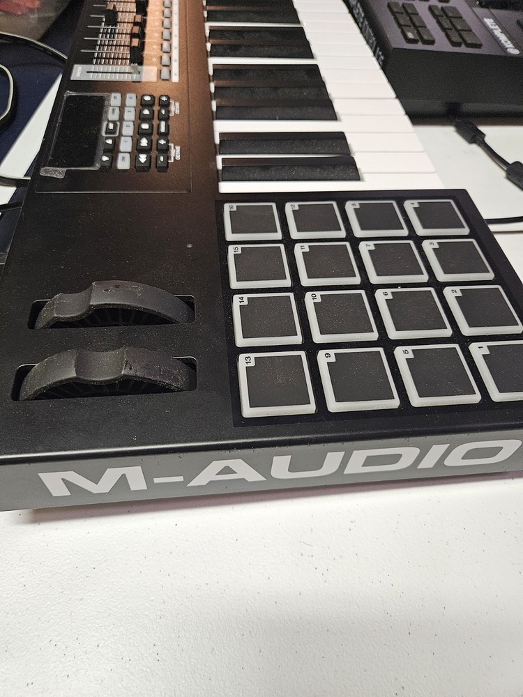 M-Audio Code 49 Midi Keyboard Controller and Drum Pads - Black - READ DETAILS