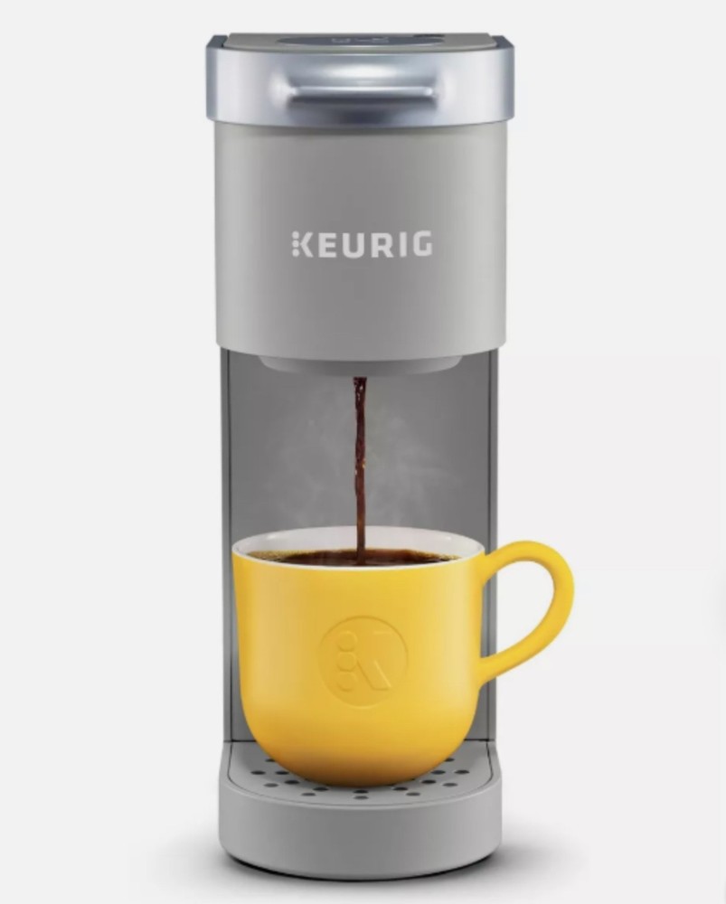 Keurig - K-Mini Plus Single Serve K-Cup Pod Coffee Maker - Studio Gray.