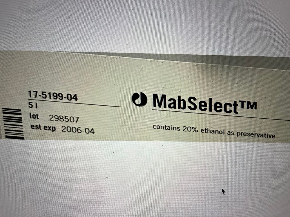 Protein A Sepharose 25ml