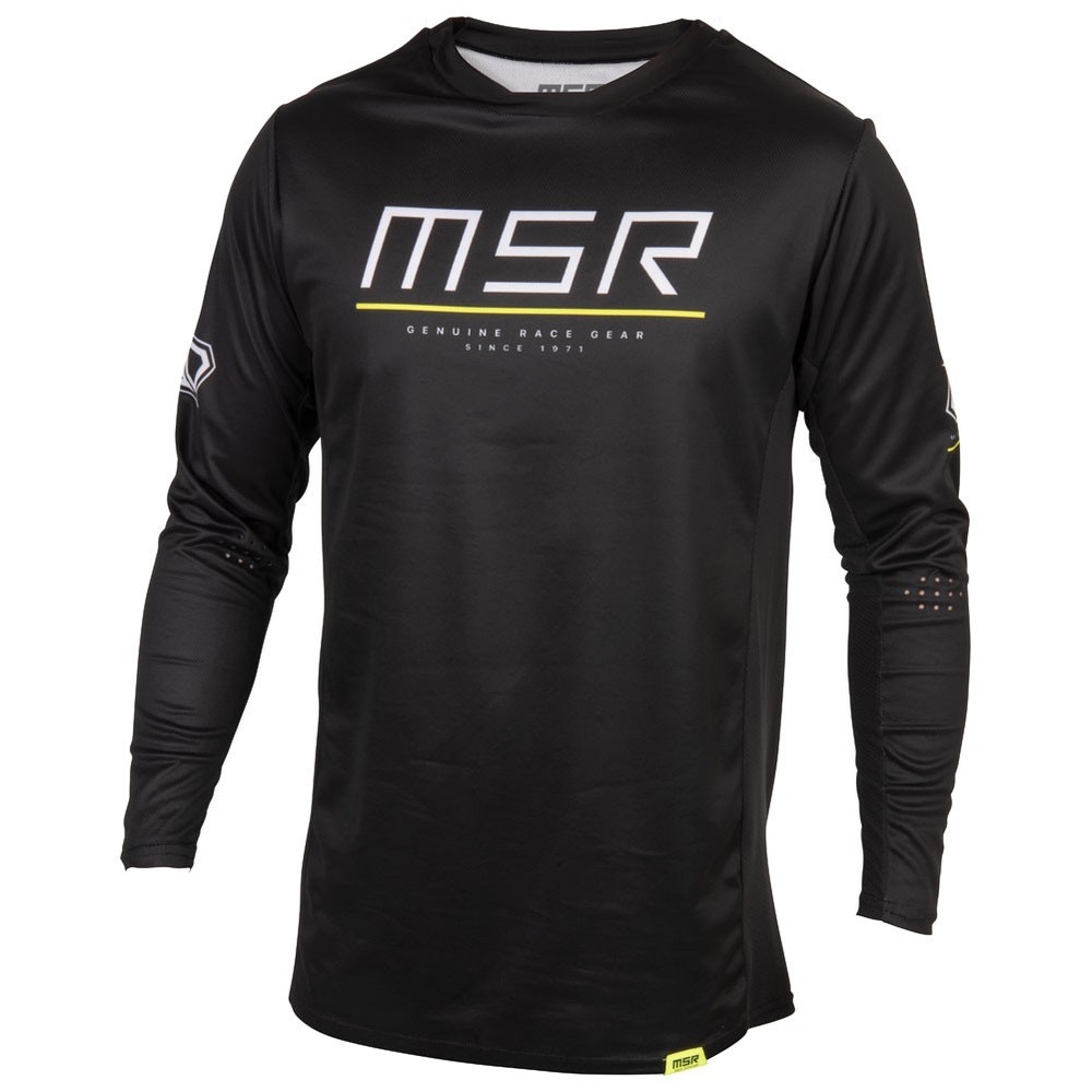 MSR™ NXT Grid Jersey 2024 Small Black/Flo Yellow