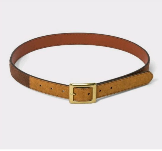 Women’s Belt Patchwork - UNIVERSAL THREAD - Brown / Choose Size