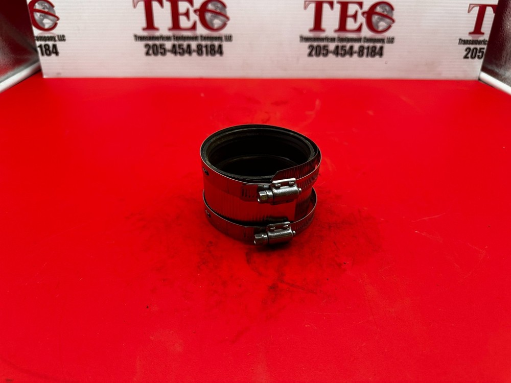 60WY72 Standard-Duty Clamp Coupling, SS, 4”