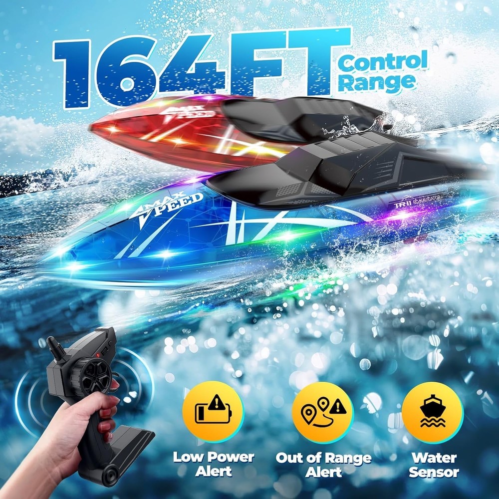 2.4Ghz Remote Control Boats for Pools & Lakes