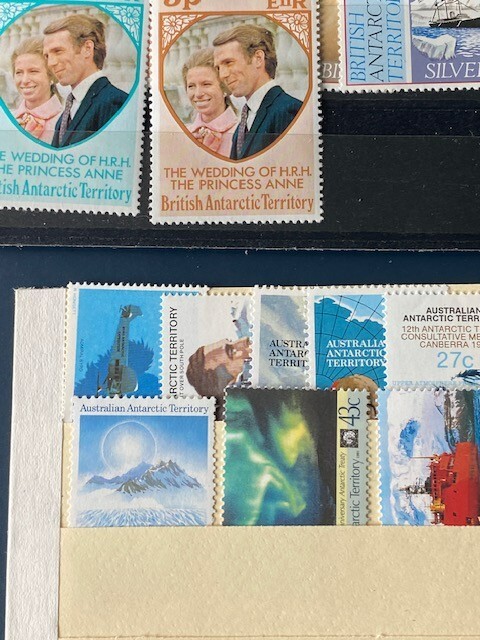 COLLECTION BRITISH ANTARCTIC TERRITORY POSTAGE STAMPS,DIFFERENT TOPICS MNH