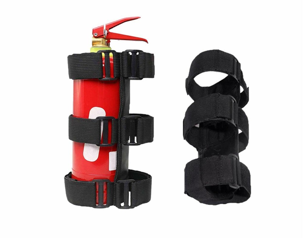 Fire Extinguisher Holder Adjustable Roll Bar Extinguisher Strap Sling Bracket