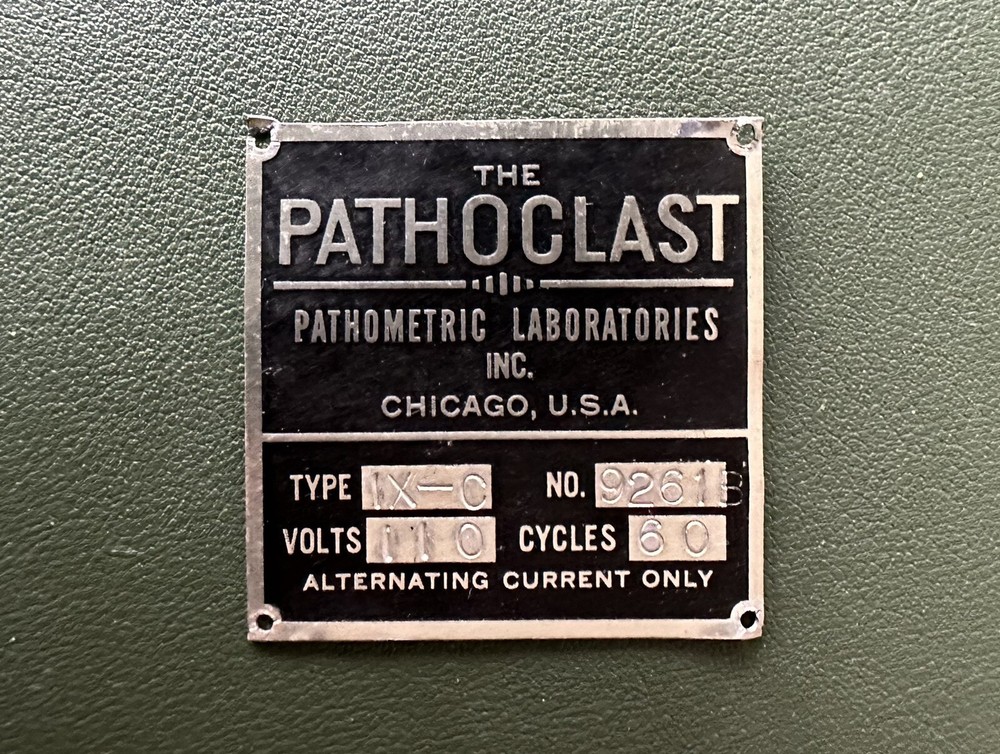 Rare Elaborate 1940s Pathoclast Quack Machine