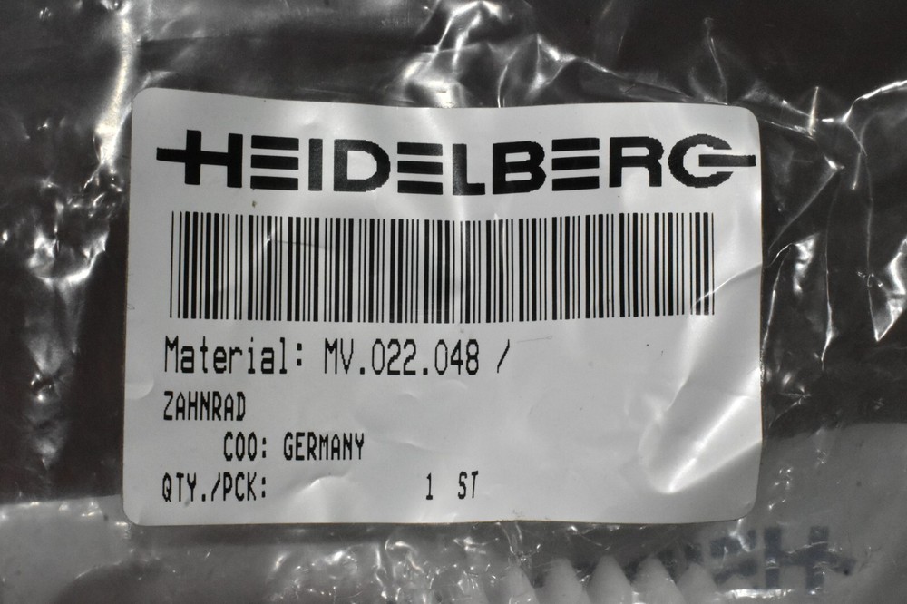 Heidelberg MV.022.048 Gear