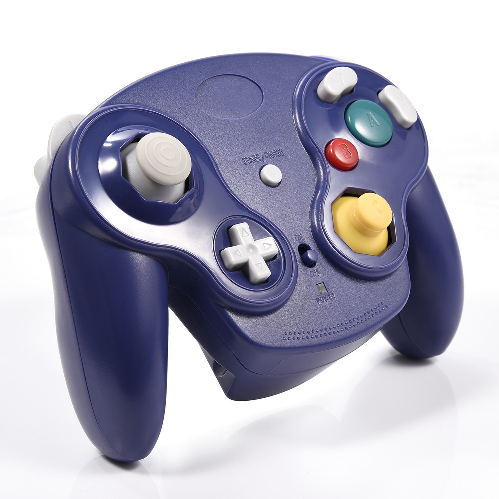 For Gamecube Classic GC NGC,Wireless Game Controller W/ Adapter /Wired Gamepad