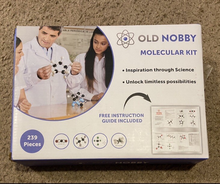 Old Nobby Organic Chemistry Molecular Model Kit