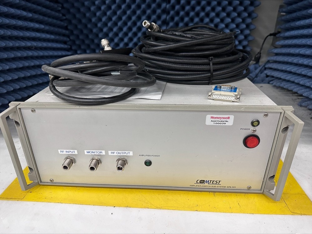 COMTEST G-Strip 48" EMI Shield Tester Chamber.
