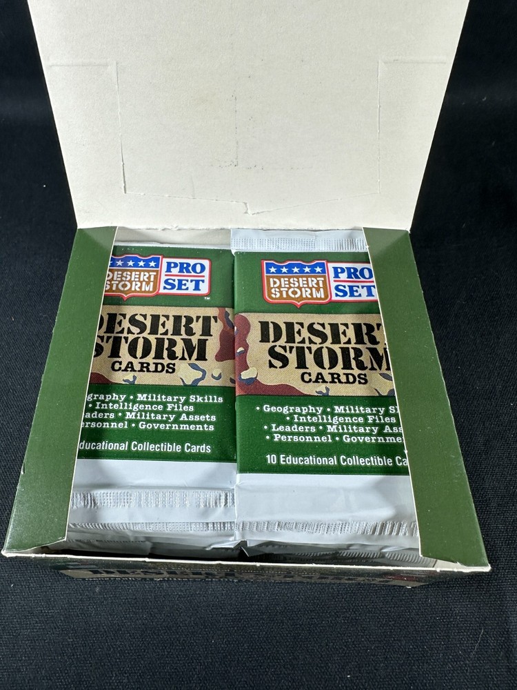 Desert Storm Pro Set Collectors Cards