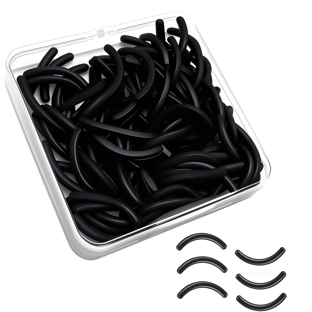 80Pack Fit for elf Eyelash Curler Refills,High Elasticity Silicone Pad Compat