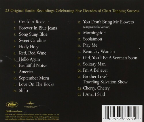 Neil Diamond - All-Time Greatest Hits [New CD]