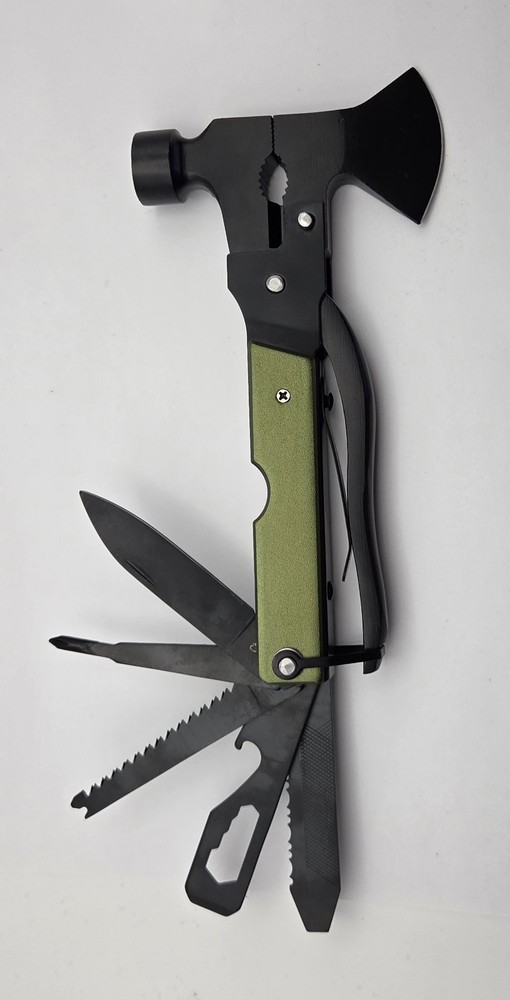 Ozark Trail 19-in-1 Multi-Function Survival Tool,Hammer Camping Eqt. Never Used