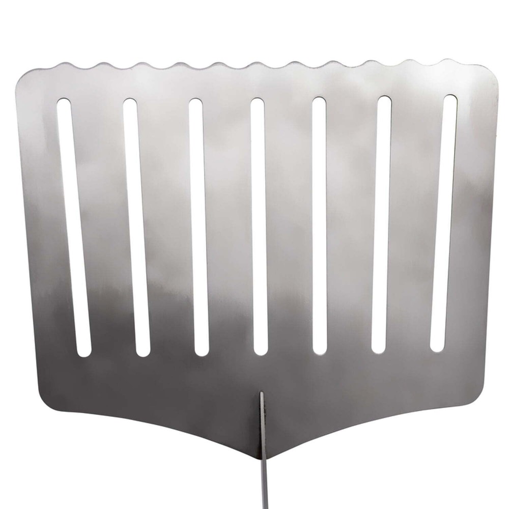 1 Piece Oversized head designed Scalloped Edge Hamburger Spatula BBQ Cooking