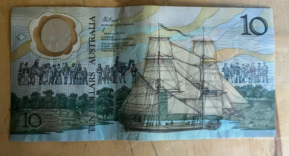 1988 Australian $10 banknote