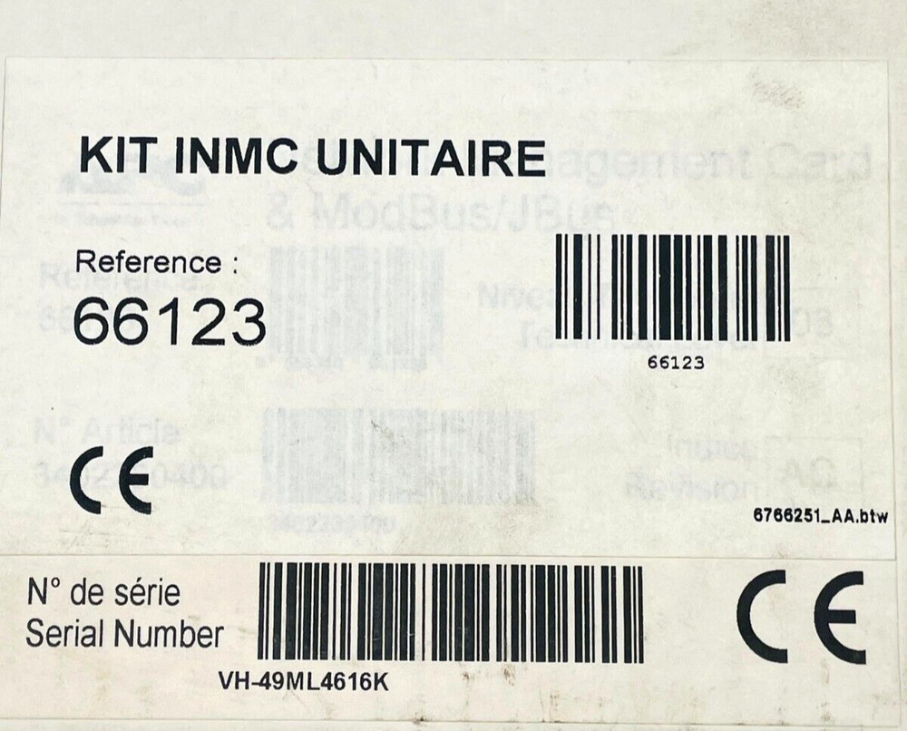 INMC 3402230500 Control Module 66123