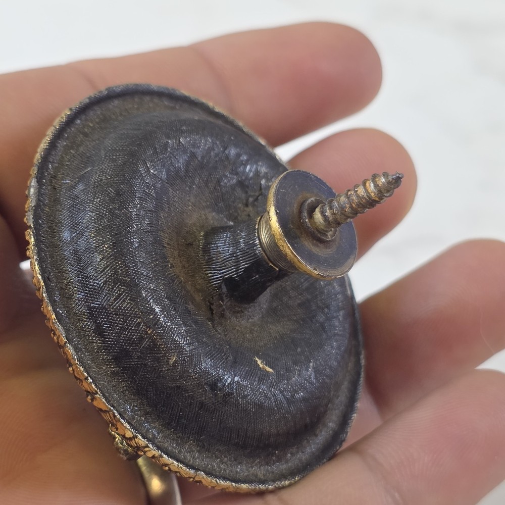 Vintage Eagle Drawer Pull Knob Handle American Military Style Hardware Antique
