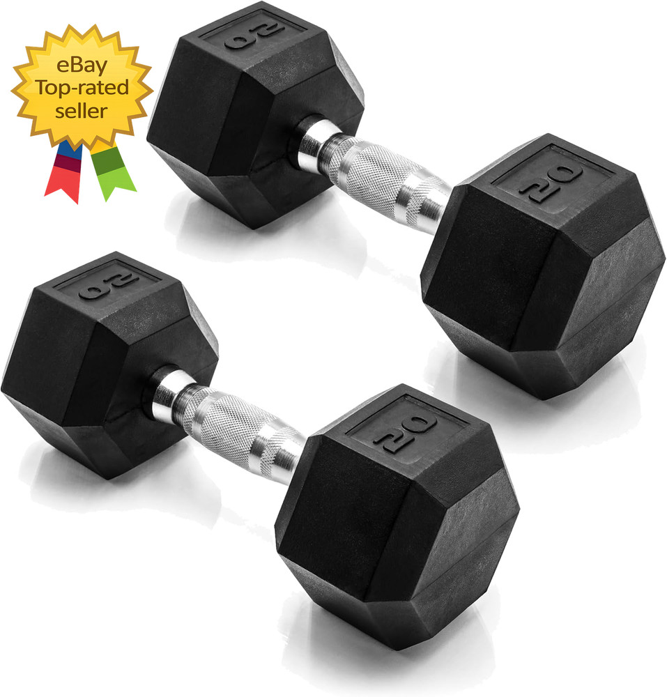 Barbell Coated Dumbbell Weight | Multiple Options Pairs