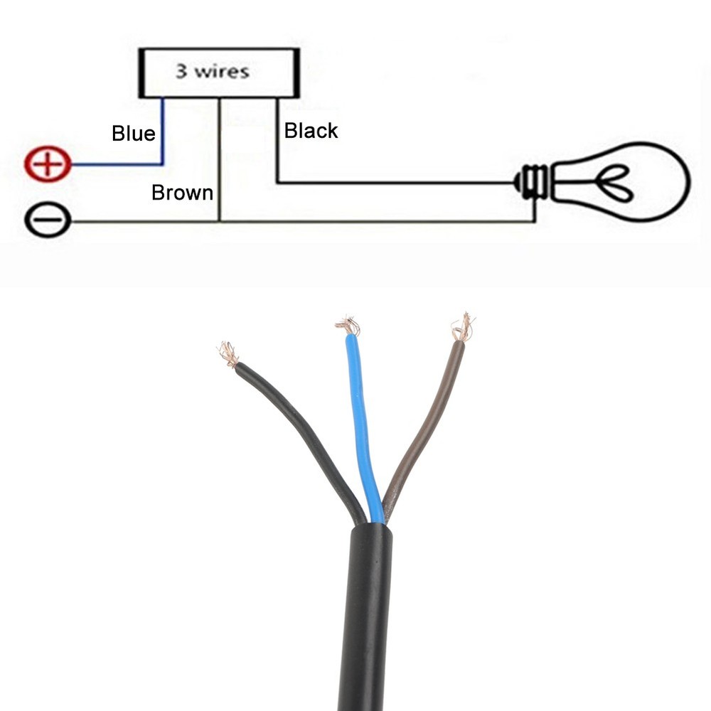 Motorcycle Switch ON/OFF Handlebar Mount Push Button Headlight Self-Return Blue
