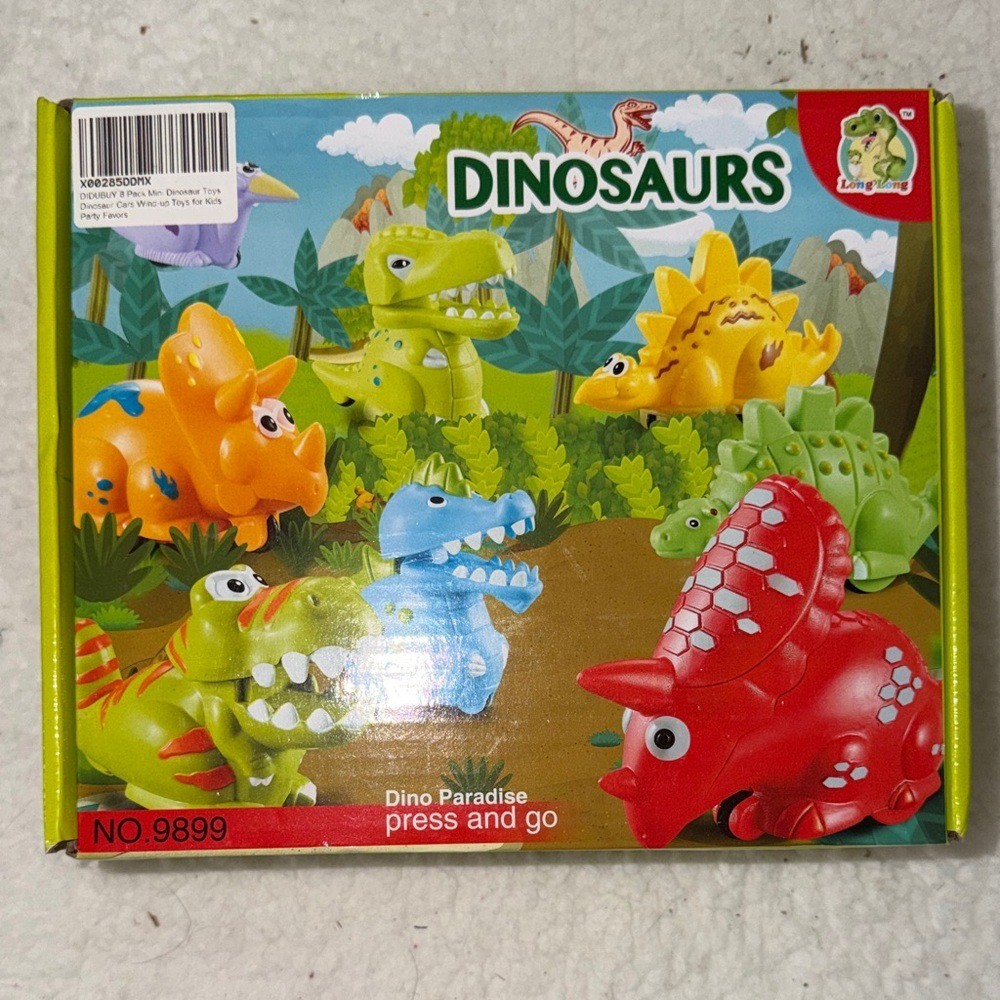 Press and Go Dinosaur Set
